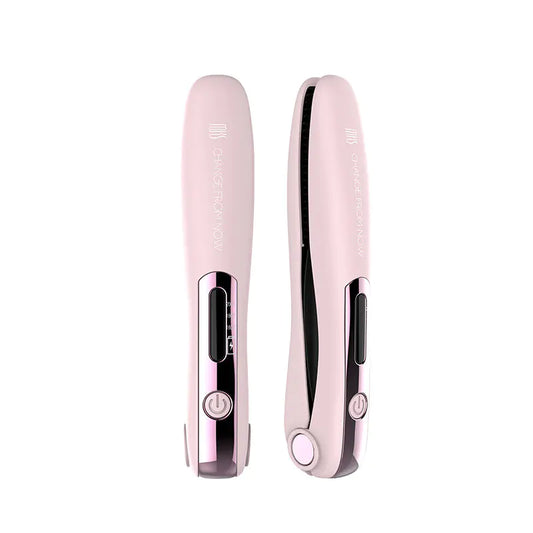 Cordless Hair Straightener for Travel & Curling
